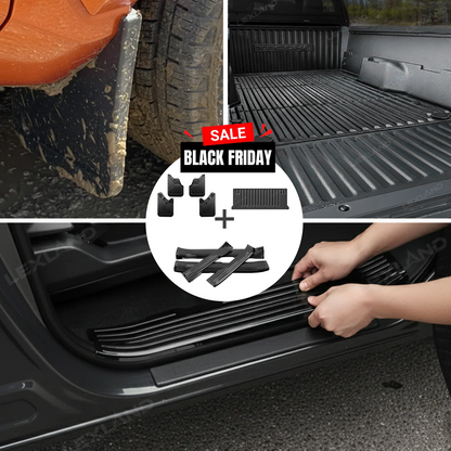 Tacoma Mud Flaps & Door Sill Protector & All-Weather Truck Bed Mat
