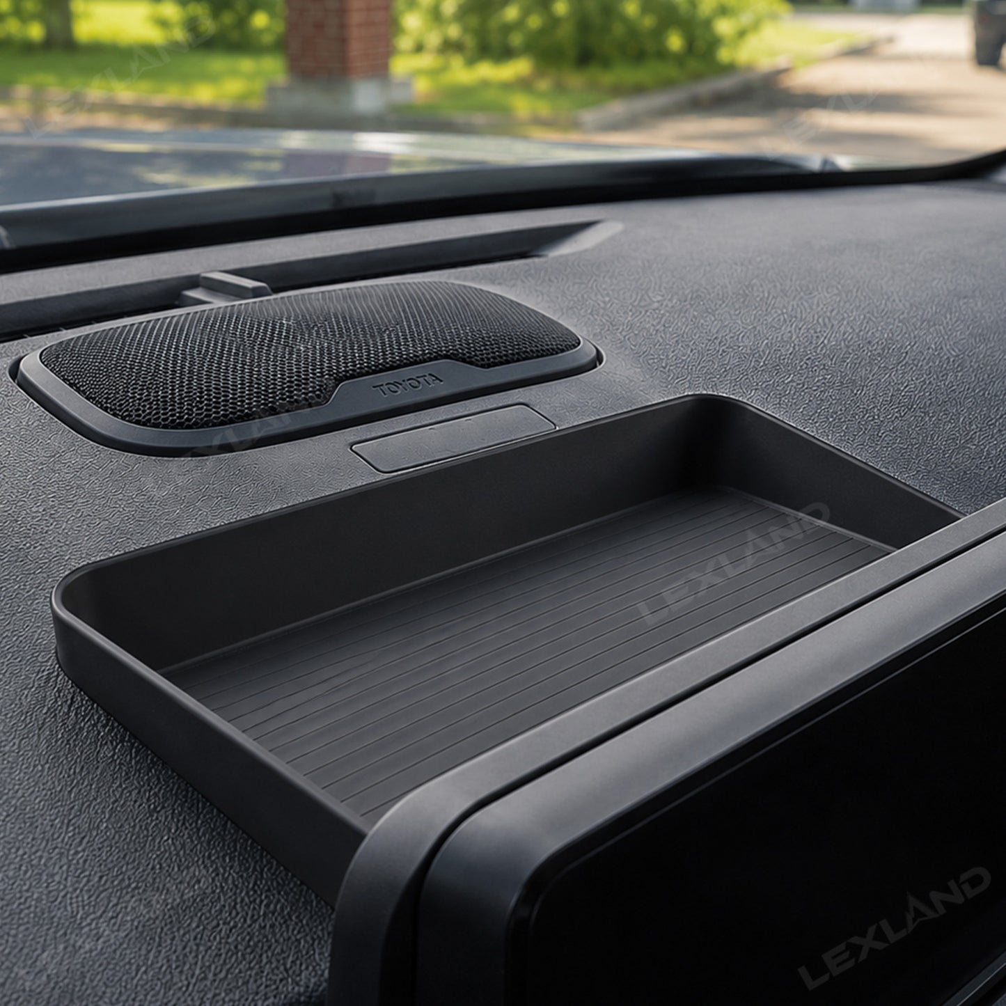 Tacoma/4Runner Dashboard Organizer Tray Behind Screen Interior Dash Center Console Storage Box 2.0