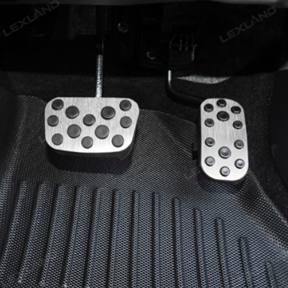 Tacoma Aluminum Foot Pedal Replacement Kit Non Slip Accelerator Brake Pedals for Toyota