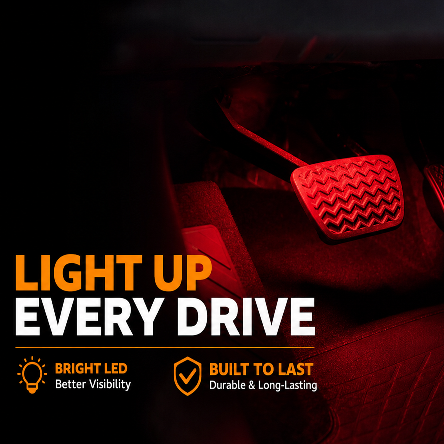 4Runner/Tacoma Footwell Lights LED Floor Foot Ambient Lighting for Toyota