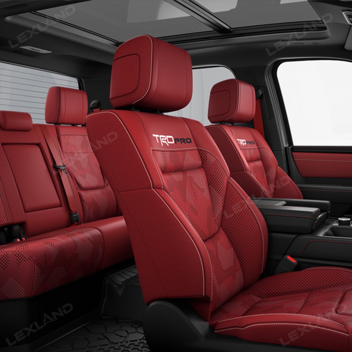 Tundra Seat Covers Camo Seat Protector with TRD PRO Logo for Toyota