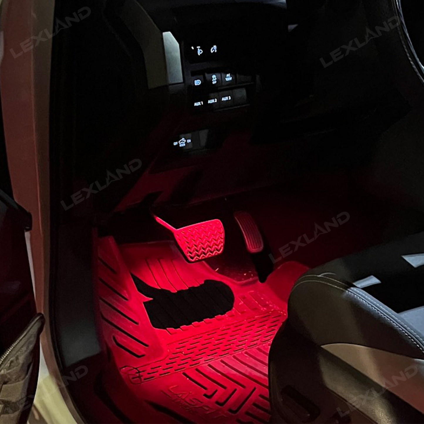 4Runner/Tacoma Footwell Lights LED Floor Foot Ambient Lighting for Toyota