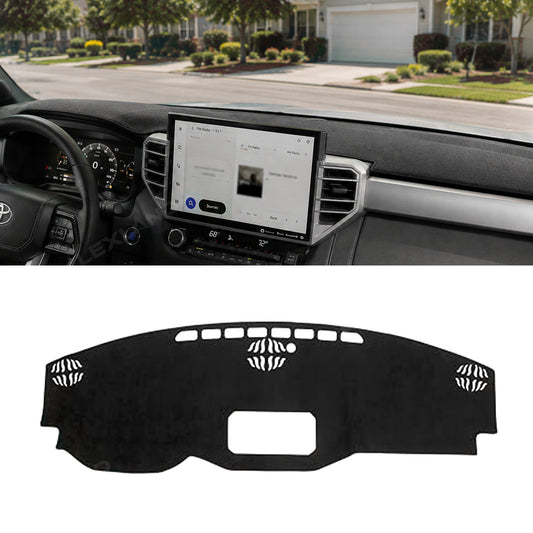 Tundra Dash Cover Anti-Glare Dashboard Mat Interior Sunshield Protector Mat for Toyota