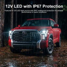 Tundra LED DRL Fog Lights Triple Fang Lights Daytime Running Lights Sequential Turn Signal Lighting Upgrade