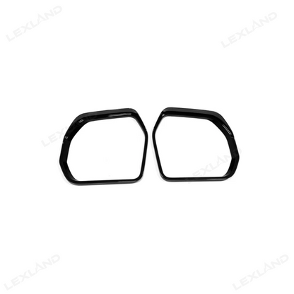 Tundra Rearview Mirror Rain Eyebrow Trim Side Mirror Rain Guard Eyebrow Cover Trim 2PCS for Toyota