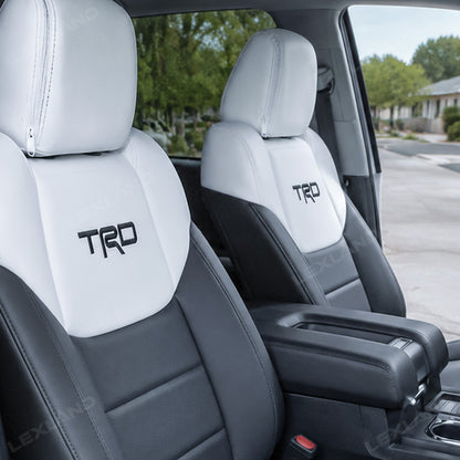 Tundra TRD Style Seat Covers Front and Rear Interior Seat Protectors for Toyota