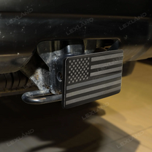 4Runner American Flag Hitch Cover Cap Carbon Steel Trailer Hitch Receiver Cover for Toyota