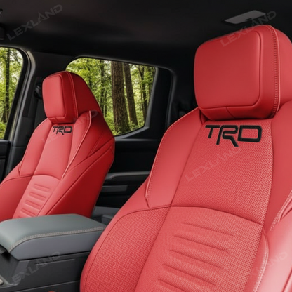 Tacoma /4Runner Seat Covers Full Coverage Embossed Seat Protector with TRD Style