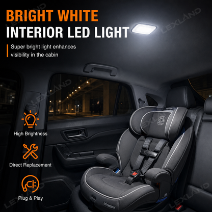 Tacoma/4Runner LED Rear Dome Light White Overhead Light Interior Light Upgrade of Toyota