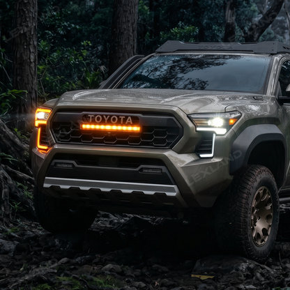 Tacoma LED Daytime Running Lights DRL Dual-Color Fang Lamps for Toyota