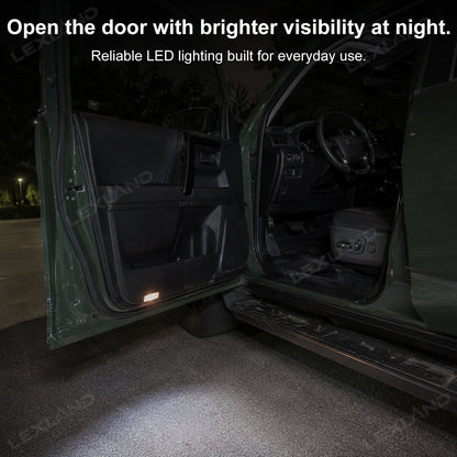 Tacoma Puddle Lights LED Courtesy Lights Dual-Color Door Welcome Lights for Toyota