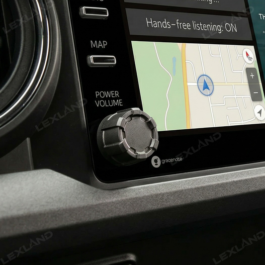 Tacoma 3th Gen Radio Knobs ABS Volume Knob Replacement Kit 2PCS for Toyota