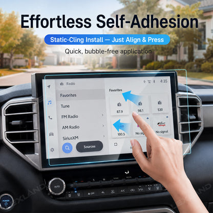 Tundra Screen Protector Tempered Glass Touchscreen Protector for Toyota