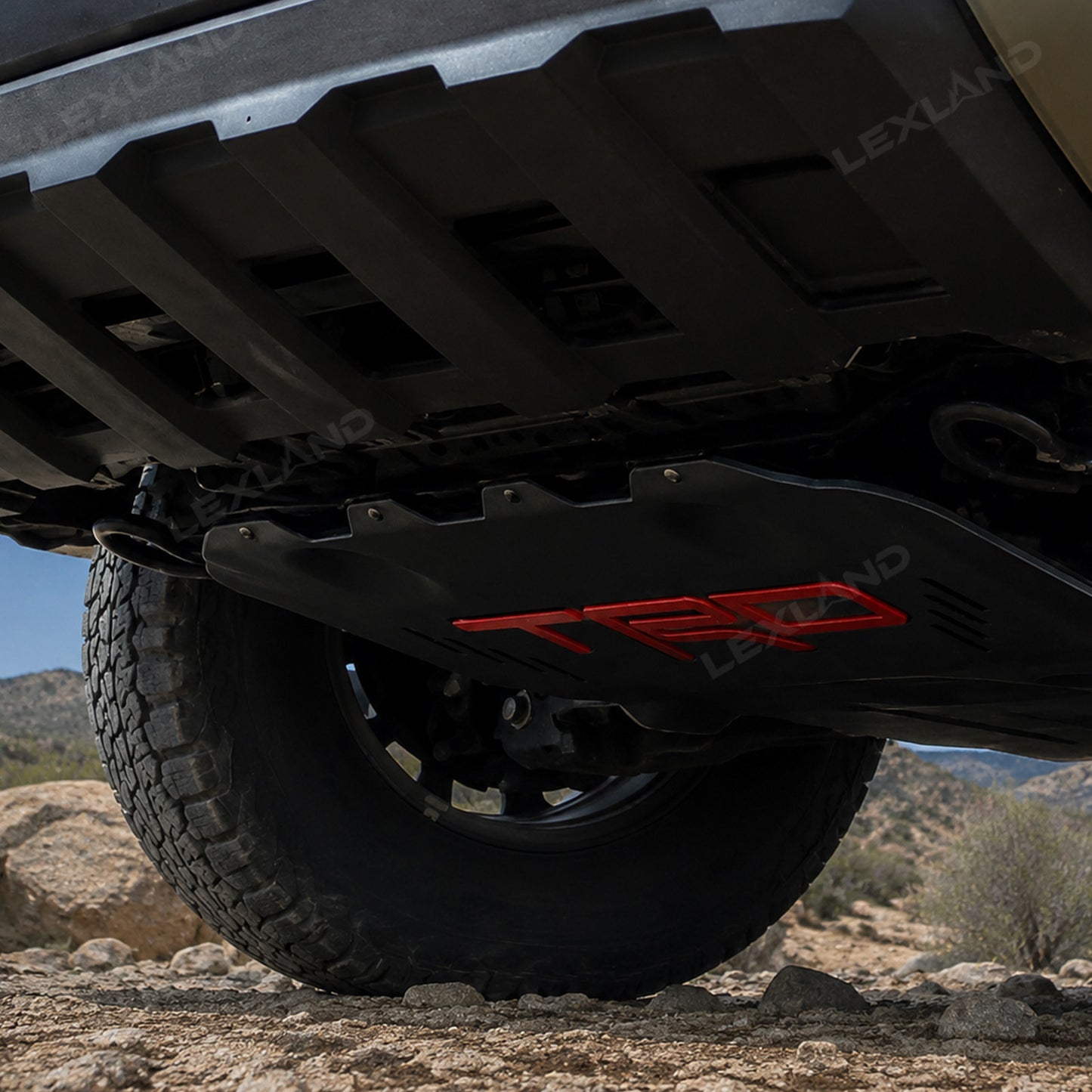 Tacoma Skid Plate with TRD Style Front Engine Undercover Underbody Protection Plate for Toyota
