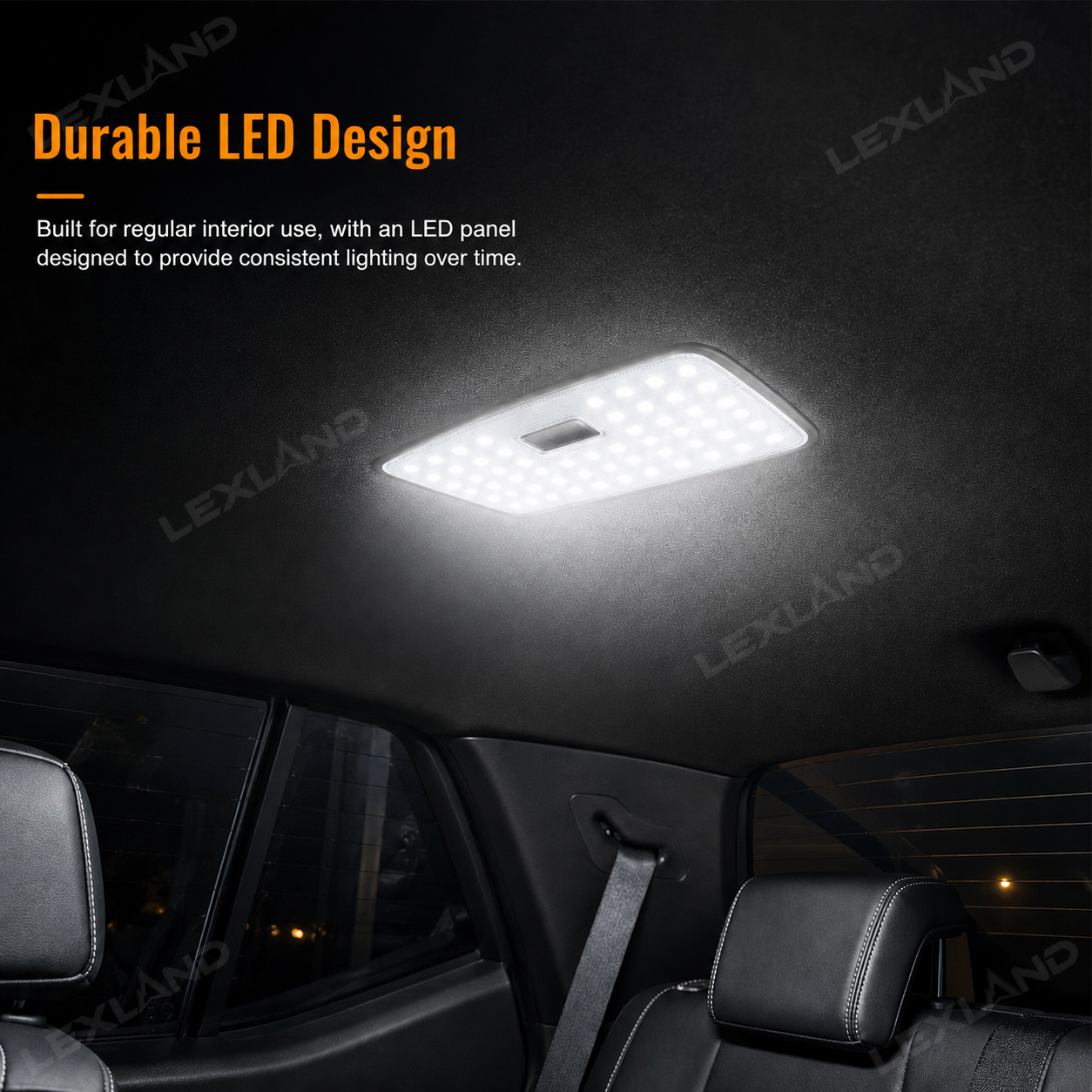 Tacoma/4Runner LED Rear Dome Light White Overhead Light Interior Light Upgrade of Toyota