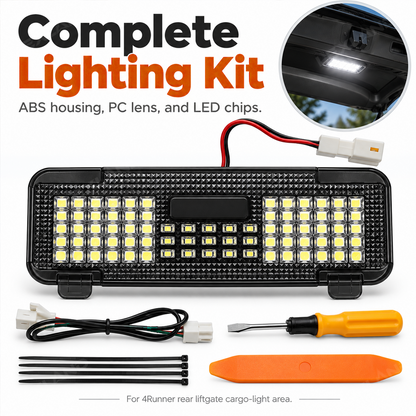 4Runner Trunk Camping Light Dual-Color LED Cargo Lamps Hatch Trunk Ceiling Lighting
