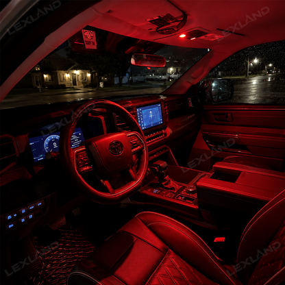 Tacoma/Tundra Dome Light Dual Color Front Map Light Interior LED Overhead Light for Toyota