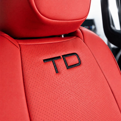 Tacoma /4Runner Seat Covers Embossed Seat Protector with TRD Style for Toyota