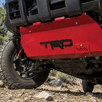 Tacoma Skid Plate with TRD Letter Style Underbody Protection Plate for Toyota