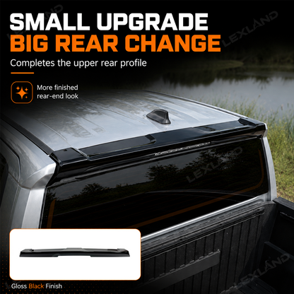 Tacoma Rear Roof Truck Spoiler Wing Rear Truck Splitter for Toyota