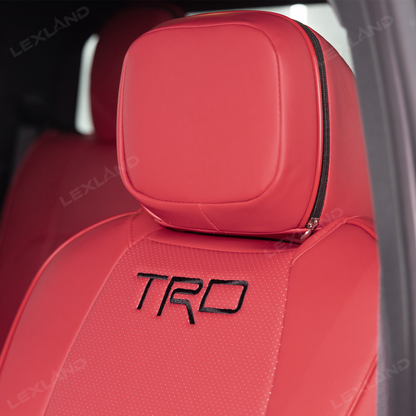 Tacoma /4Runner Seat Covers Full Coverage Embossed Seat Protector with TRD Style