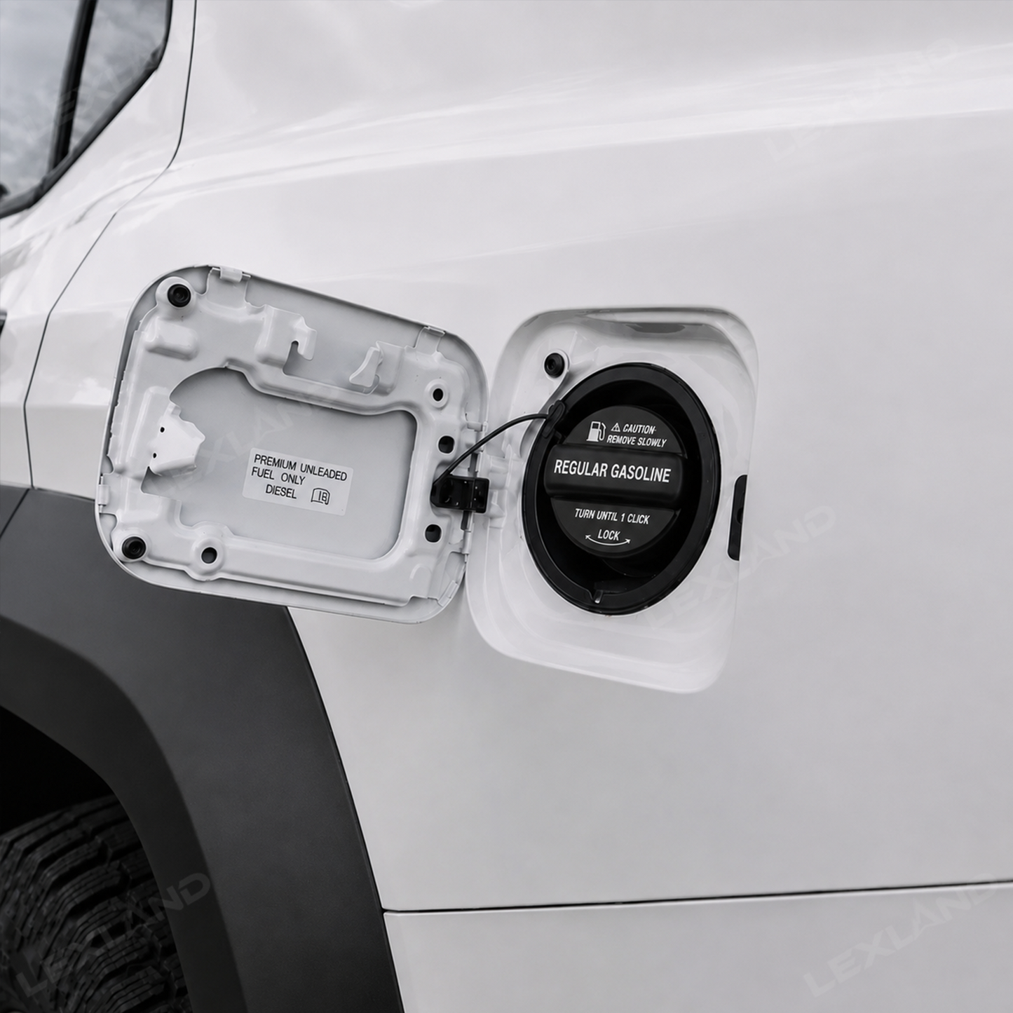 Tacoma/ 4Runner/ Land Cruiser Gas Cap Aluminum Fuel Tank Cap Cover for Toyota
