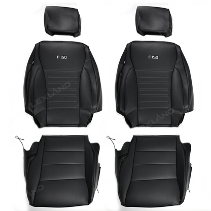 F150 Seat Covers NAPPA Leather Interior Seat Protector with F-150 Style for Ford