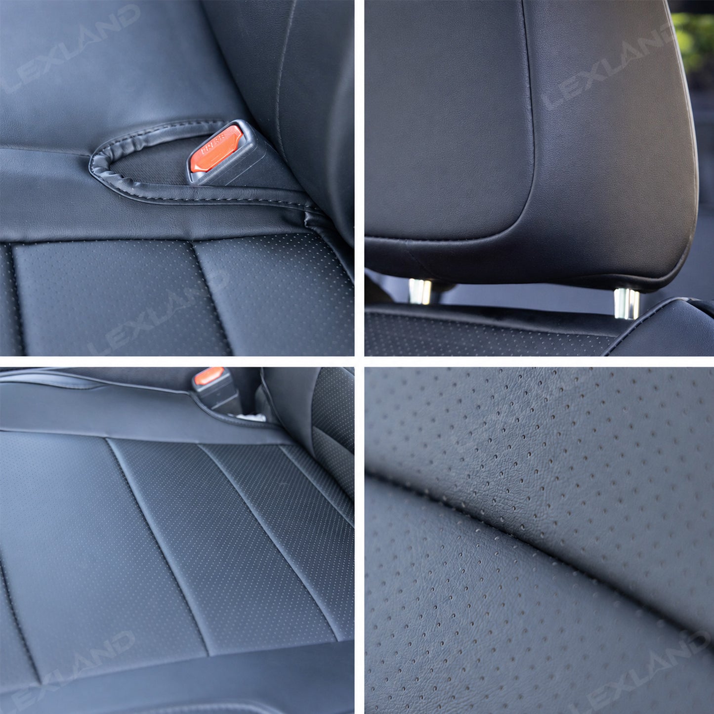 Tacoma /4Runner Seat Covers Embossed Seat Protector with TRD Style for Toyota