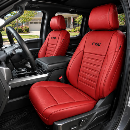 F-150 Seat Covers NAPPA Leather Interior Seat Protector with F-150 Style for Ford