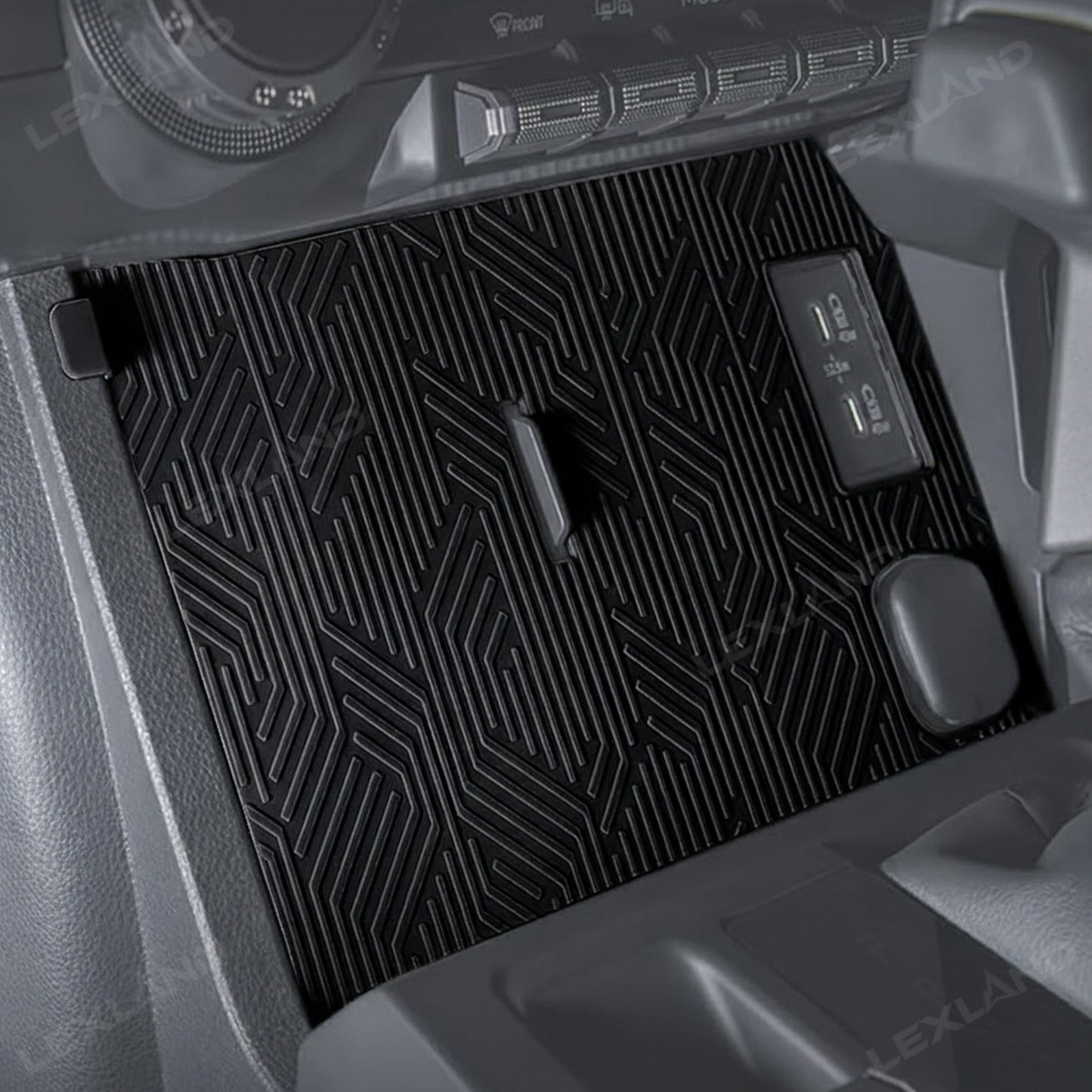 Tacoma Wireless Charging Pad Silicone Center Console Mat for Toyota