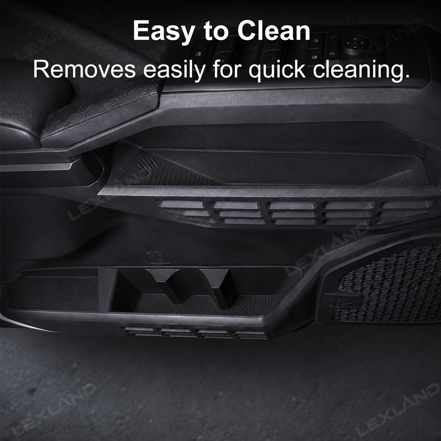 Tacoma/4Runner Interior Silicone Liner Insert Interior Cover & Organizer Set for Toyota