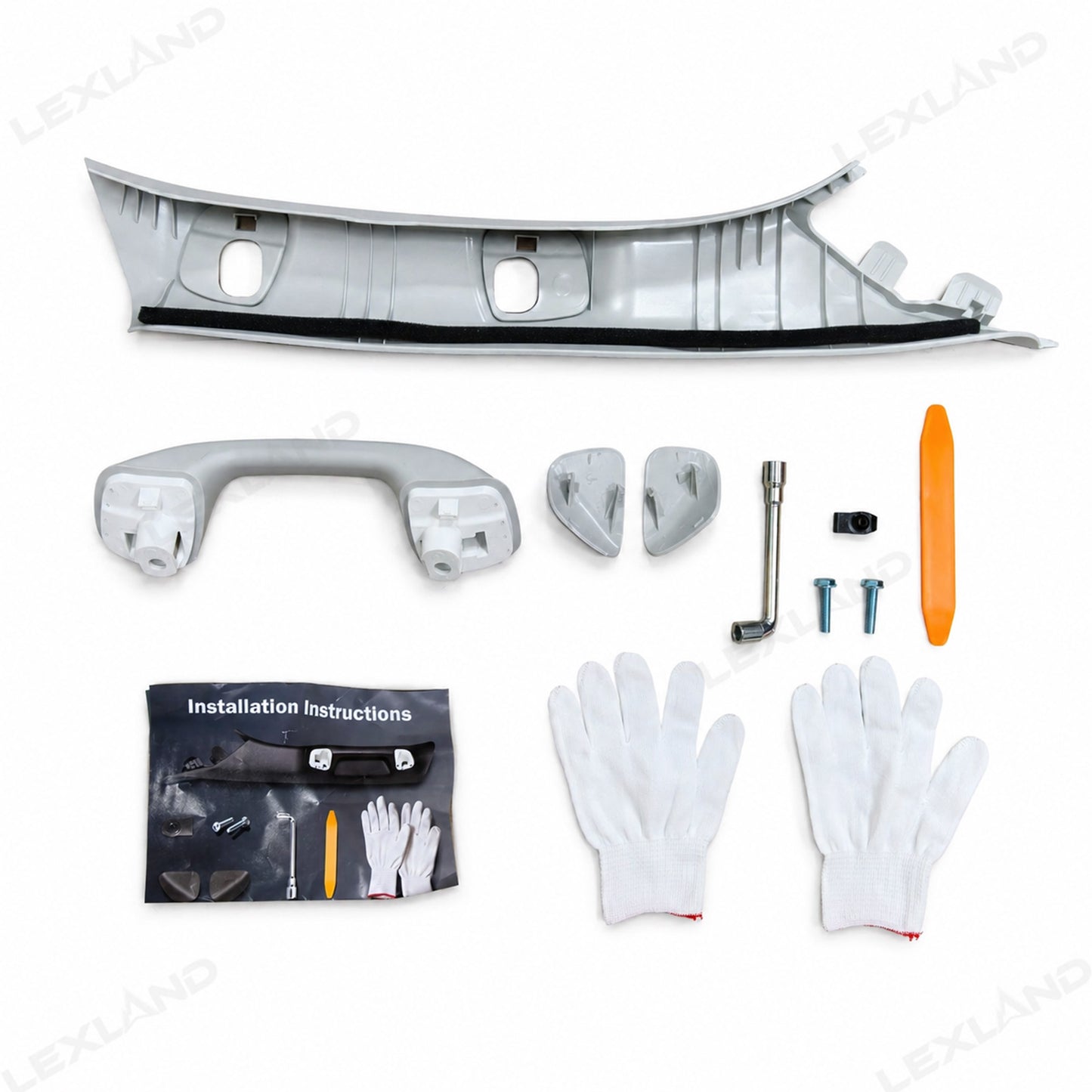 Tacoma 3rd Gen Driver Side A-Pillar Grab Handle Gray Entry Assist Handle for Truck Access & Support