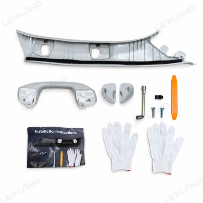 Tacoma 3rd Gen Driver Side A-Pillar Grab Handle Gray Entry Assist Handle for Truck Access & Support