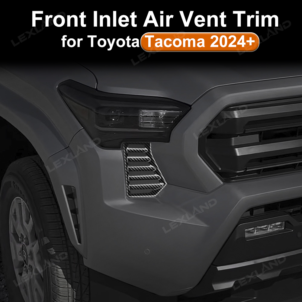 Tacoma Front Inlet Air Vent Trim Cover Headlight Side Grill Grille Mesh Panel