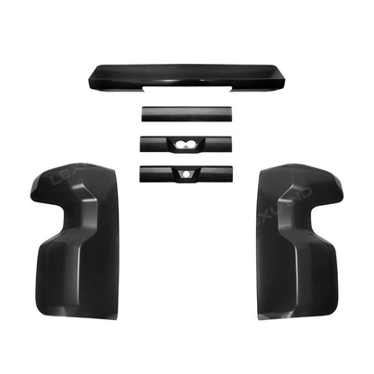 Silverado 1500 Smoked Third Brake Light Cover & Tail Light Covers Overlays Rear Lamp Protector