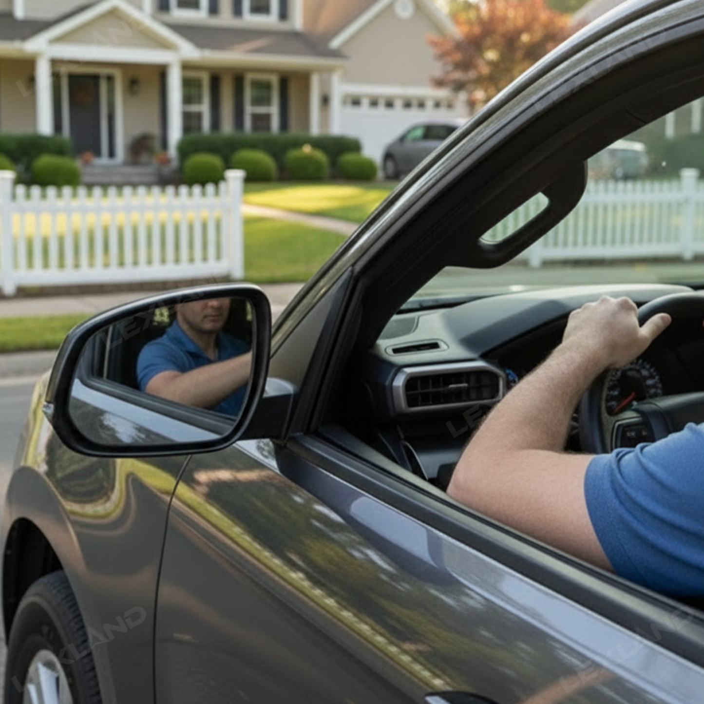 Tacoma Rearview Mirror Glass with Blind Spot Detection Heated Door Side Mirror Lens for Toyota