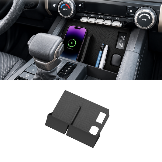 Tacoma/4Runner Center Console Wireless Charging Mat Silicone Wireless Charging Pad 2.0 for Toyota