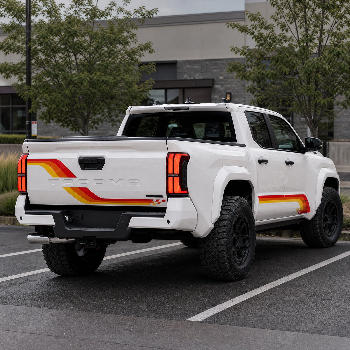 Tacoma Tailgate Body Vinyl Decals Truck Graphics Stripes Stickers for Toyota