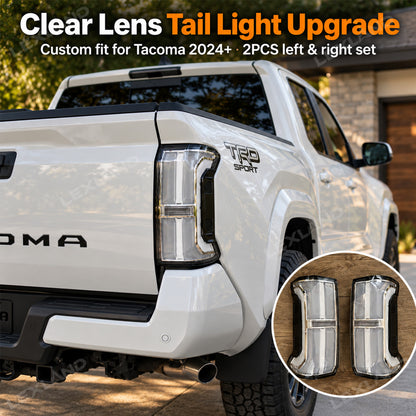 Tacoma LED Tail Lights Clear Lens Rear Lamp Upgrade 2PCS for Toyota