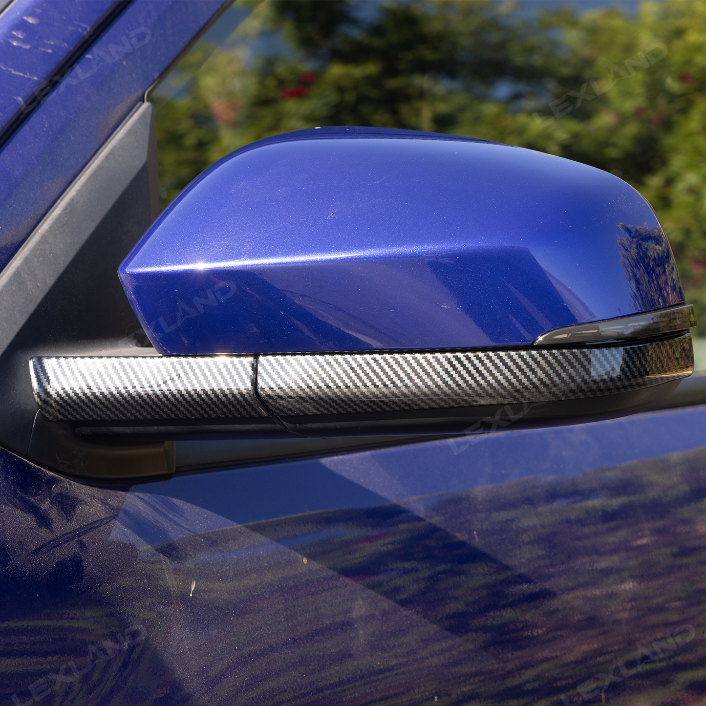 Tacoma/4Runner Rearview Side Mirror Stripe Cover Trim ABS Exterior Decorative Strips 4PCS for Toyota