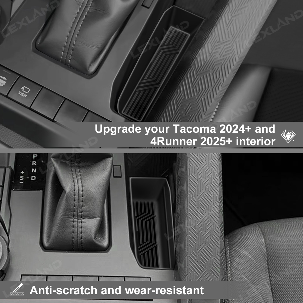 4Runner Tactical Sun Visor Molle Panel &  Armrest Secret Compartment & Gear Shifter Storage Box