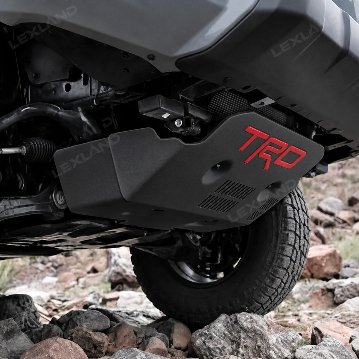 4Runner Front Engine Skid Plate Protector Guard TRD Style Underbody Off-Road Protection Plate