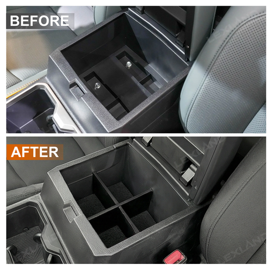 Tacoma Center Console Organizer Insert Storage Divider Interior Accessories for Toyota