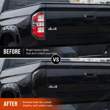 Tundra Tail Light Cover Smoked Rear Taillights Lamp Overlay Protection Cover for Toyota