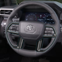 4Runner Interior Cover Trim ABS Carbon Fiber Style Protective Overlays