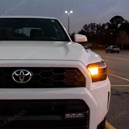 Tacoma Front DRL Turn Signal Parking Light 7443 LED Bulb Replacement Kit
