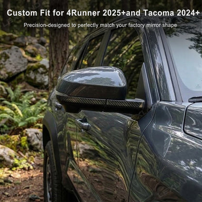 Tacoma/4Runner Rearview Side Mirror Stripe Cover Trim ABS Exterior Decorative Strips 4PCS for Toyota