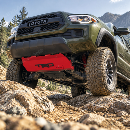 Tacoma Skid Plate with TRD Letter Style Underbody Protection Plate for Toyota