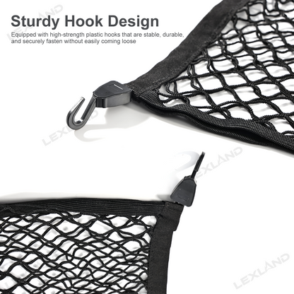 Tacoma Elastic Trunk Mesh Cargo Net Trunk Organizer Luggage Net for Toyota