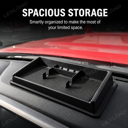 Tacoma Dashboard Organizer Interior Dash Panel Tray Center Console Storage Box for Toyota
